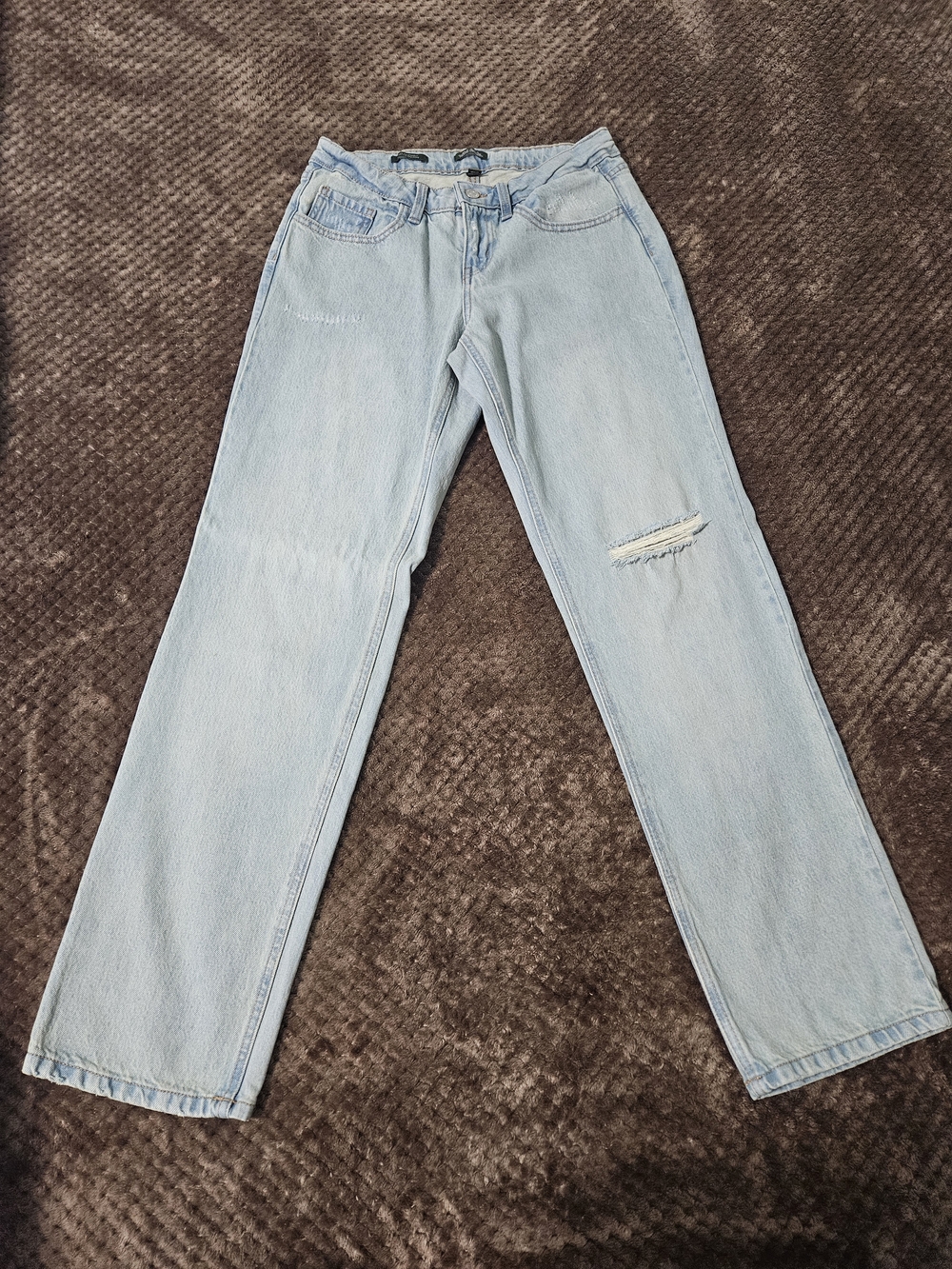 Wild Fable Mid Rise Straight Leg Light Wash Jeans